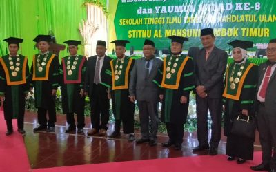 Wisuda Sarjana STIT NU Al Mahsuni Masbagek Lombok Timur