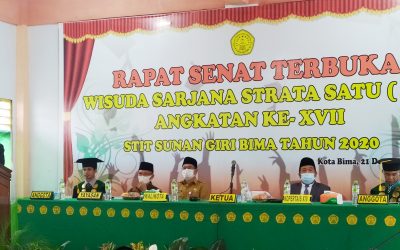 Wisuda  Sarjana Strata Satu (S1) Angkatan Ke-XVII STIT Sunan Giri Bima Tahun 2020