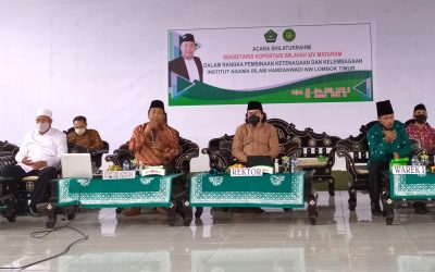 Silaturrahmi sekaligus Pembinaan Kelembagaan dan Ketenagaan di IAIH NW Lombok Timur