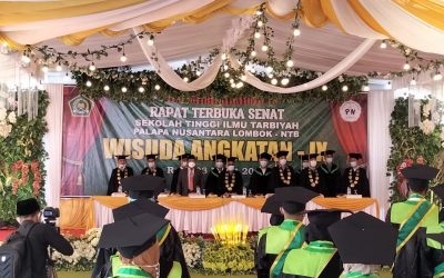 Wisuda ke-IX Sekolah Tinggi Ilmu Tarbiyah Palapa Nusantara Lombok