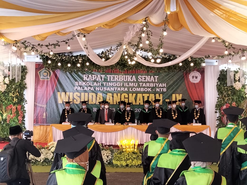 Wisuda Ke-IX Sekolah Tinggi Ilmu Tarbiyah Palapa Nusantara Lombok ...