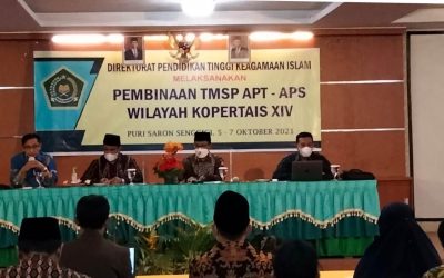 Dirjen Pendis menyelenggarakan Pembinaan Prodi & PT TMSP di Lingkungan Kopertais Wilayah XIV Mataram