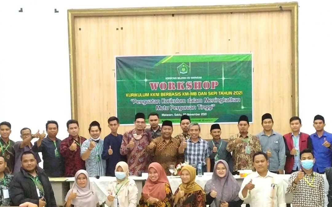 Workshop Penguatan Kurikulum KKNI Kopertais Wilayah XIV Mataram