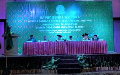 STAI AL-AMIN GERSIK KEDIRI SUKSES GELAR WISUDA SARJANA