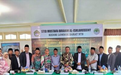 Kopertais XIV Mataram bersama Direktur PTKI Dirjen Pendis Lakukan Visitasi Monitoring Dan Evaluasi di Mustafa Ibrahim Al-Ishlahuddiny Kediri Lombok Barat
