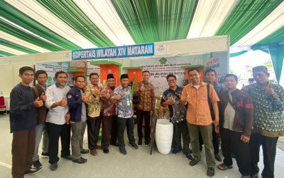 Kopertais Wilayah XIV Mataram Ramaikan Edu Expo AICIS 2022