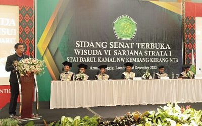 Ketua STAI Darul Kamal Kembang Kerang 57 Lulusan Program Sarjana Strata I