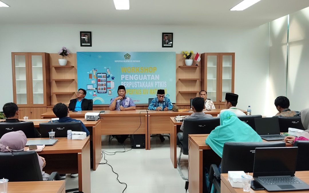 Melalui Workshop, Kopertais XIV Mataram Dorong Pengembangan Perpustakaan PTKIS di Wilayah Bali, NTB, Dan NTT