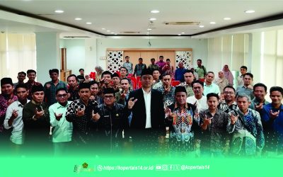 StafSus Menag RI Gugun Gumillar Mengajak Kopertais XIV Mataram Dorong Mutu Dan Penelitian Dosen PTKIS.